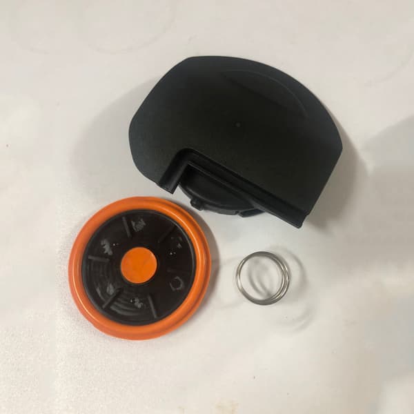 Ventildeksel trykkreguleringsventil eksosventil pluggdekselventil egnet for Mini R56 11127646554~04022