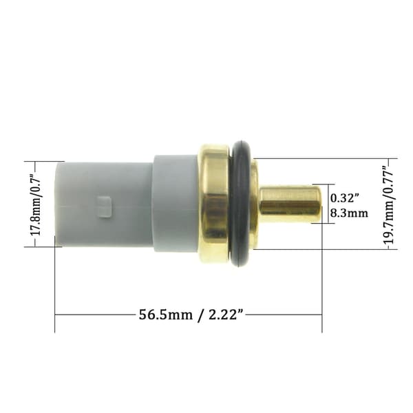 Passer til Audi Skoda kølevæsketemperatursensor 06A919501A 95510612501~01867