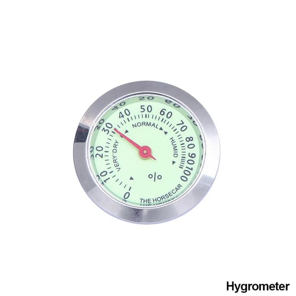 Bil Luftventil Klemme Mini Bil Styling Lysende Termometer Hygrometer Bil Ornamenter Interiør Tilbehør Dekoration~01043