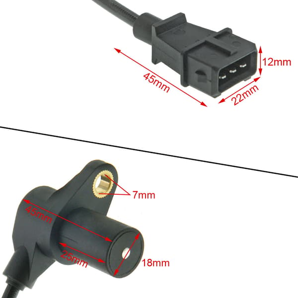 Passer til Kia auto reservedele krumtapaksel positionssensor 0K2A6-18891 0K2 A6 18891~01475