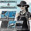 Solhat til kvinder, upf50+uv-beskyttende strandhatte -hat Damer Strand En Ing Hi Hatte