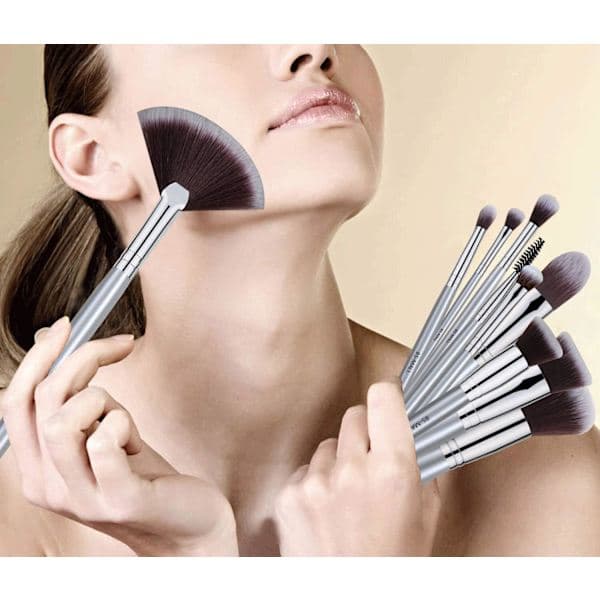 BS04 - BS-MALL 14 stk. eksklusive Make-up / makeup børster af bedste kvalitet