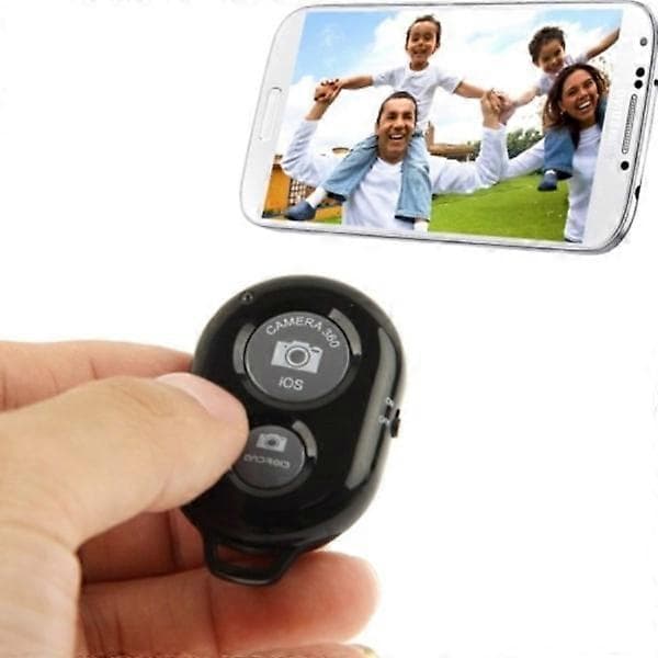 Fjernbetjening til iPhone & Android - Bluetooth Sort
