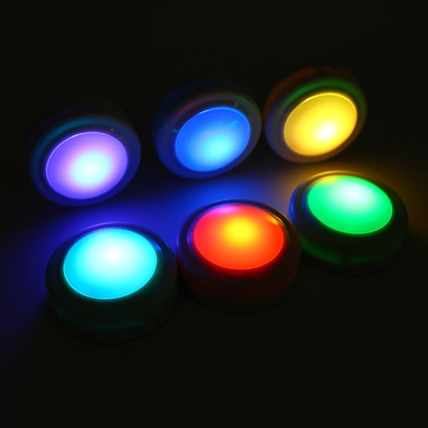 LED Spotlights Paket – 6 Stilfulla Ljus med 2 Praktiska Fjärrkon