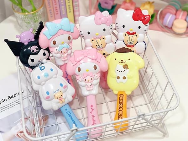 My Melody Sanrio karakter hårbørste