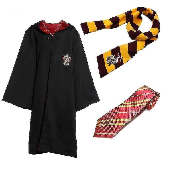 Trollkarlen Harry Potter Rollspel Fancy Dress, Gryffindor Ravenclaw Gryffindor Adults-XL