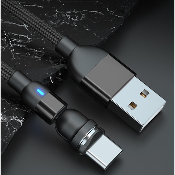 Magnetisk datakabel laddningskabel Lightning, Micro USB, USB-C