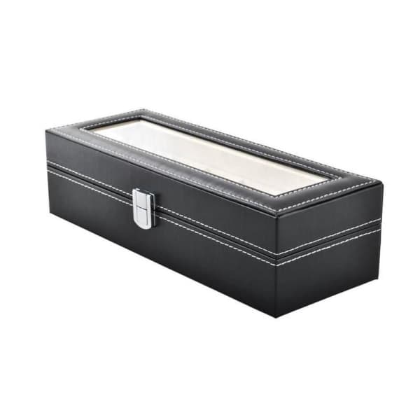 Elegant Ur-opbevaring 6 Pladser Sort