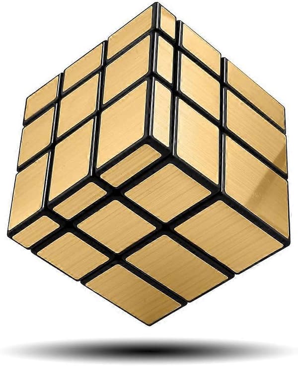Holy Hand Cube 3x3 Speed Cube Golden Mirror Block Cube 3x3x3