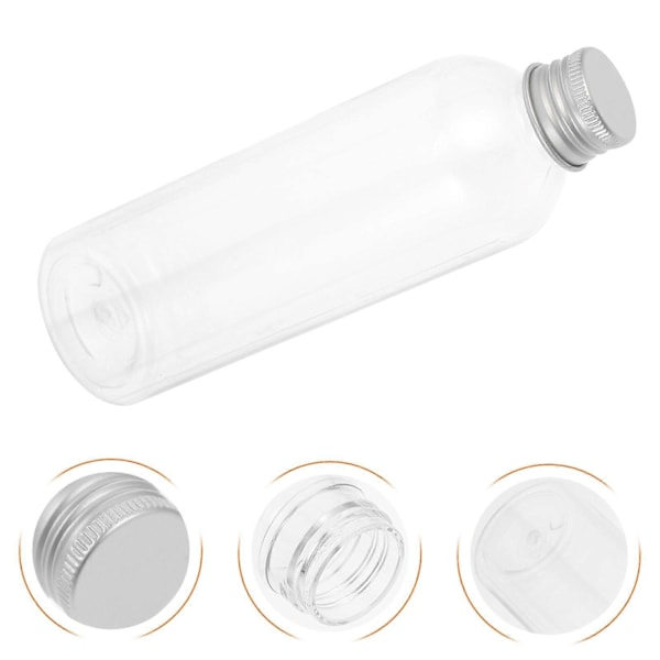 10 st Hushållsjuiceflaskor Multifunktionella Plastflaskor Praktiska Tomma Flaskor