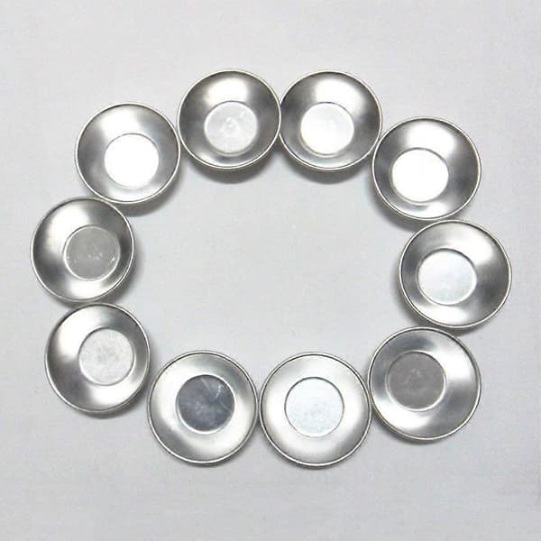 20 st Anodiserade Aluminium Äggtarteformar Muffinsformar Kakformar Puddingformar Bakverktyg