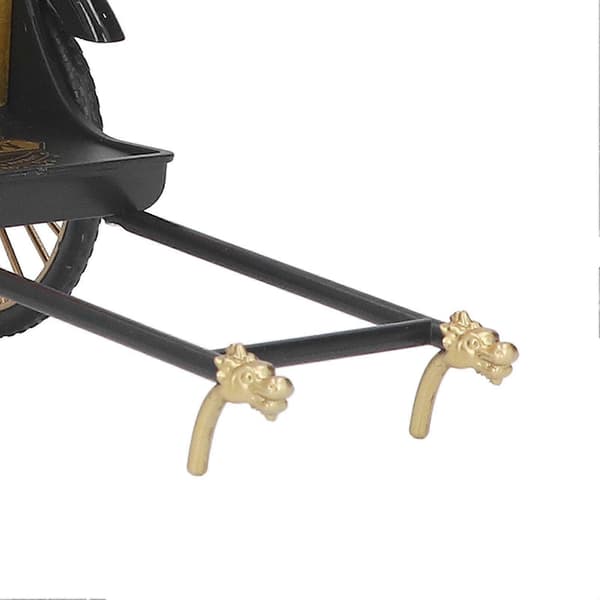 Retro Rickshaw Modell Utsökta Detaljer Nostalgisk Legering Simulering Rickshaw Leksak Rickshaw Dekoration för Samling Guld
