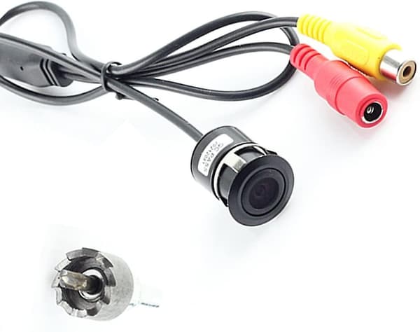 Bil Auto Backkamera Backkamera Borrhålsstopp 18mm Universalmontering Passar Stödlinjer