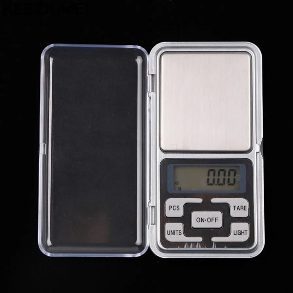 0,01g/200g Mini Digital fickvåg LCD-skärm för viktning 300gx0.01g