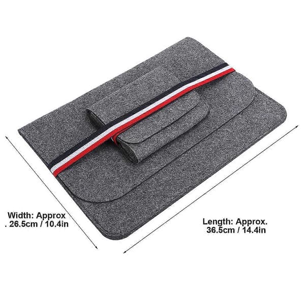 Computertaske Notebook Taske Tablet Tilbehør Filt Universal til 13,3-tommer Laptop