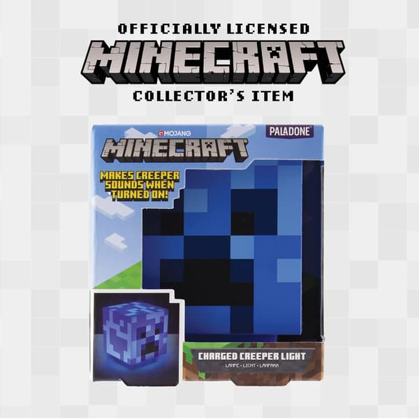 Charged Creeper-lampe med Creeper-lyd, Polymer