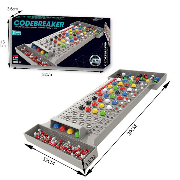 Mastermind Classic Code Breaking Game Strategy Family Brain Puzzle Game [db]