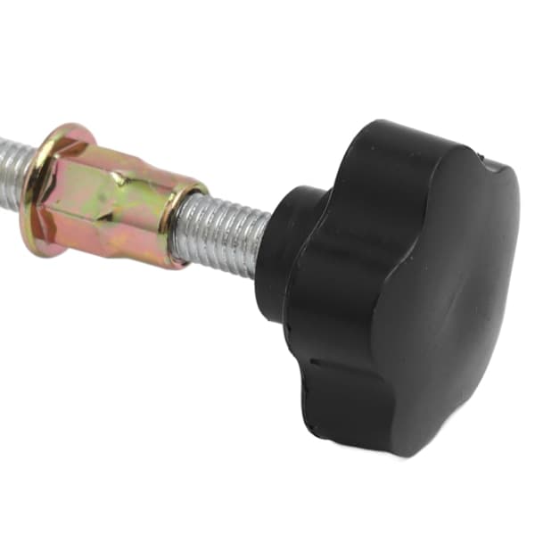 2 STK Skuffefront Installationsclips Elektrostatisk Sprøjtning Skabsfront Installationsclips til Skuffe Sort