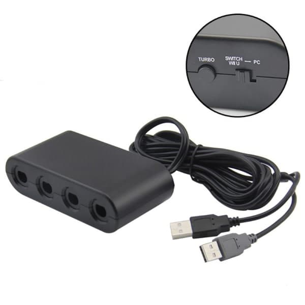 GameCube-kontrolleradapter for spillkonvertering