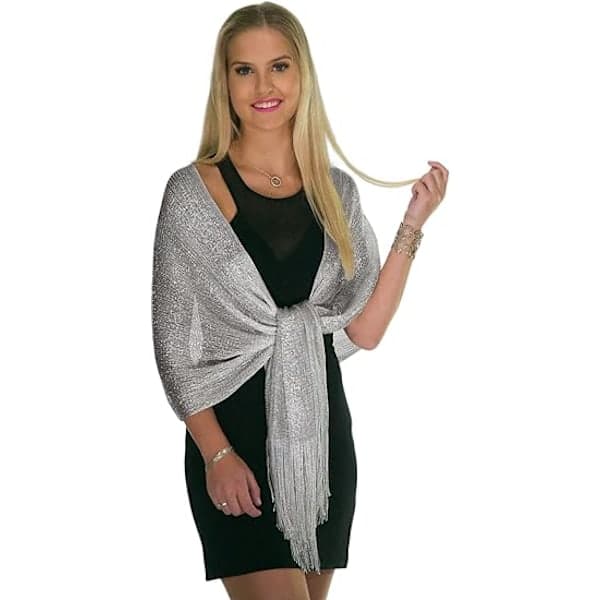 Shawls og wraps til aftenkjoler, damesjaler og wraps, elegante sjaler og wraps til aftenbrug