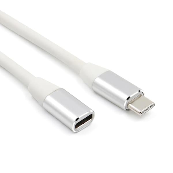 USB-C Förlängningskabel USB 3.1 Typ C Hane till C Hona Förlängningskabel Adapter Converter Data Sync Ch