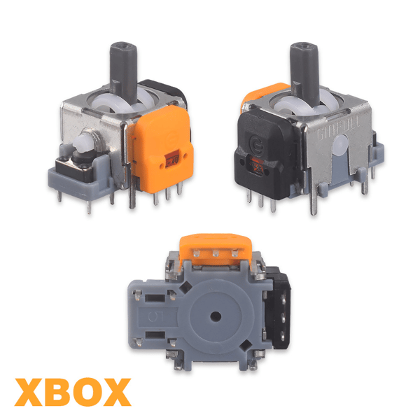 Set med 10 Xbox One Hall-joysticks