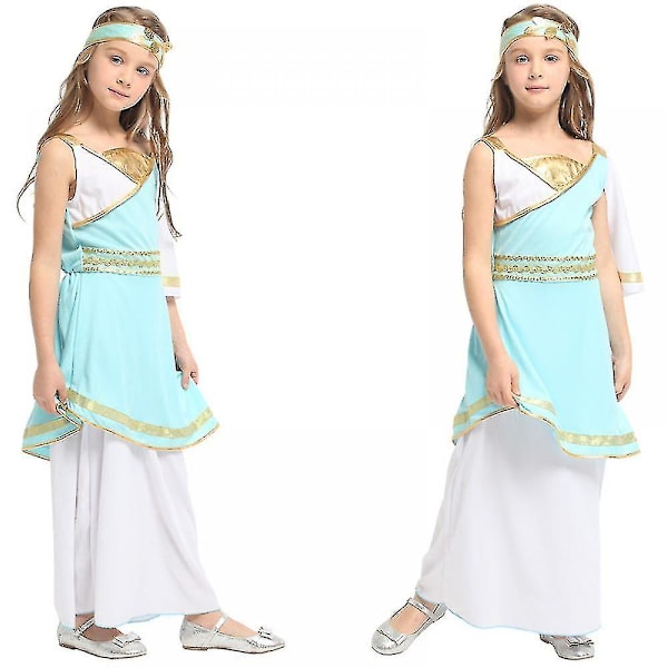 Flickor Venus Gudinna Kostym Fancy Dress Barn Outfit M