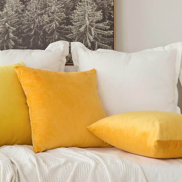 Putetrekk Dekorativ Kvadratisk Sofaputetrekk