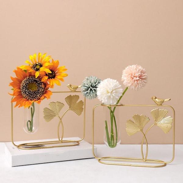 Nordisk Hydroponisk Vase Transparent Blomsterkrukke Til Desktop