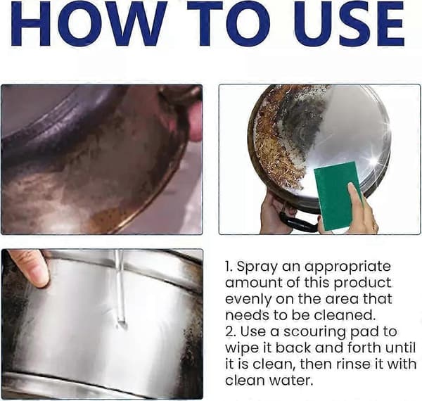 Splash Spray, 120ml Splash Spray All Purpose Cleaner, Splash Spray Skumrens