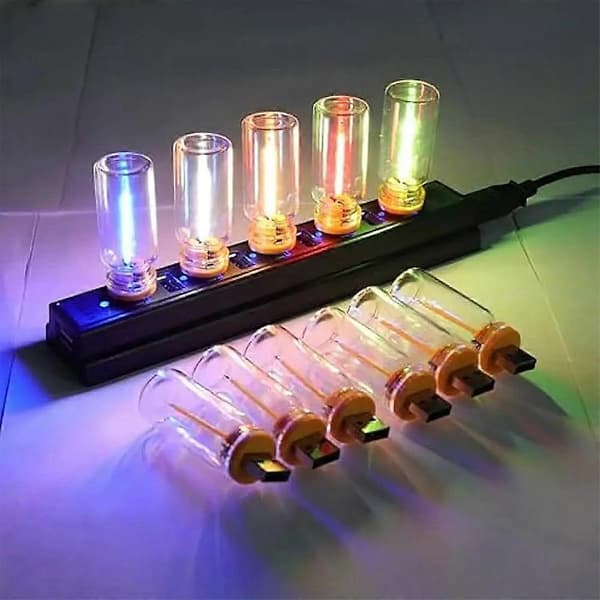 USB LED-belysning för bilinteriör, Atmosfärsbelysning för bilinteriör purple