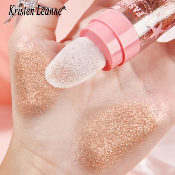 Ansigtshøjlysende Pudder Kropsglitter Lysende Fe Pudder Makeup Focallure Kontur Illuminator Kvinder Skønhed Makeup Kosmetik a03
