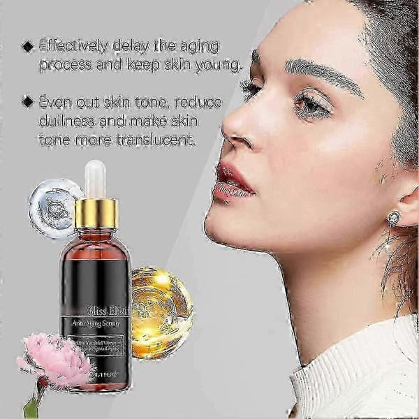 Botoxin Bliss Elixir Anti-Aging Serum, 30ml Anti-Aging Oppstrammende Serum, Reduserer Fine Linjer og Rynker Ny Ankomst S04 1Pcs