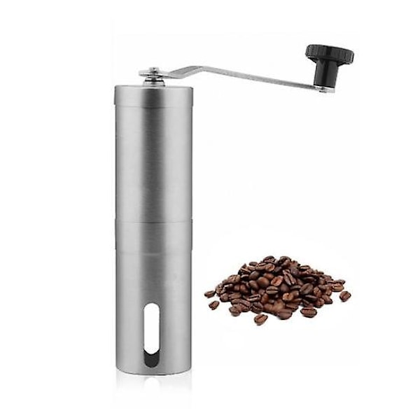 Hånddrevet kaffekvern i rustfritt stål for hjemmet