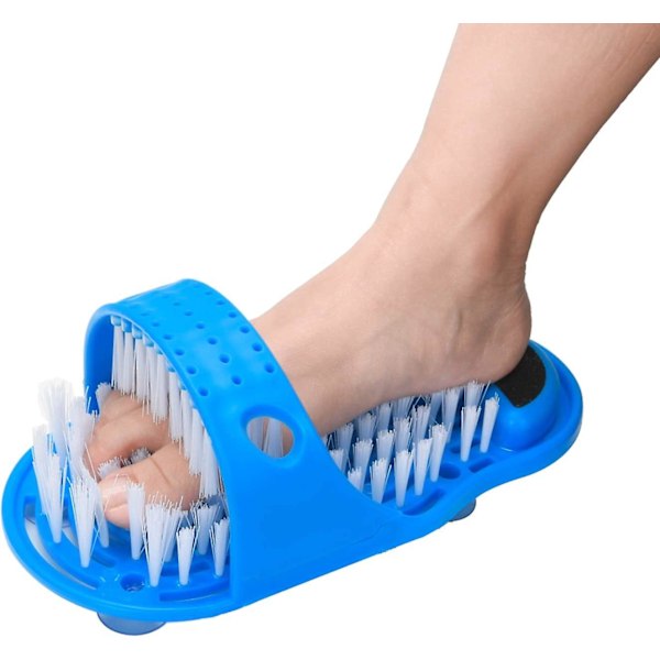 Simple Foot Cleaner, Foot Cleaning Brush, Washer Shower Spa Massager Slippers Foot Scrubber