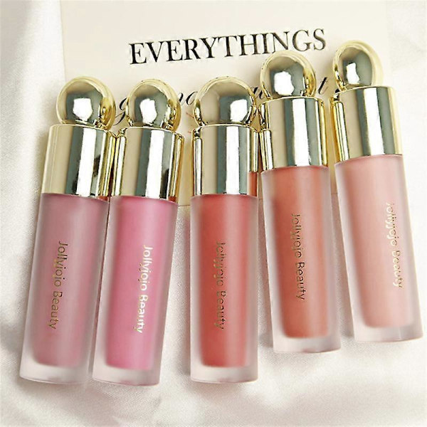 And Make The Cheeks More Three-dimensional Waterproof And Sweat-proof Clear Texture Liquid Blush Facial Makeup Cosmetics Female