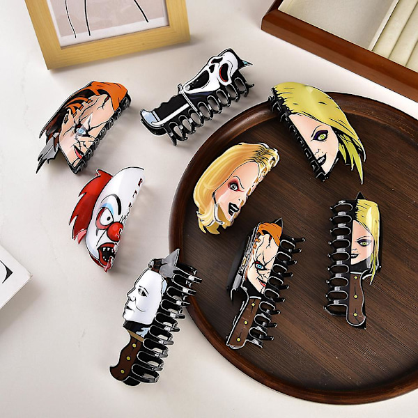 Fashion Anime Hårnål med Tryck, Stabil och Slitstark för Festaktiviteter f