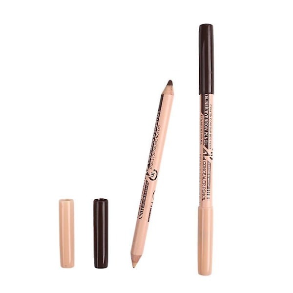 Dobbelthodet Eyeliner Concealer Pen Langvarig Enkelt Å Fargelegge Og Tegne Fin Linje Vanntett Dekk Mørke Sirkler Sminke Tslm2