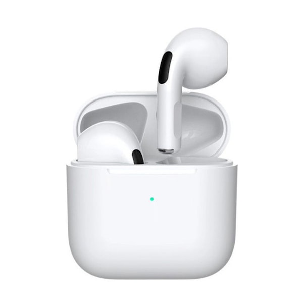 Hvide mini pro4 universelle trådløse bluetooth støjreducerende headset med lang standbytid