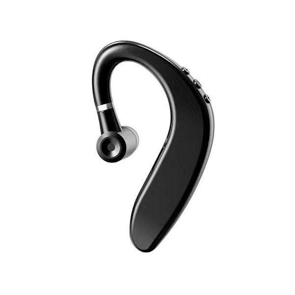 Musta langaton Bluetooth-kuuloke korvakoukulla