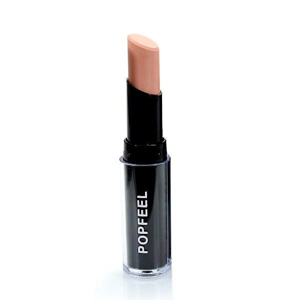 Dobbelthodet V-formet konturstift, highlighter, skygge, concealerpenn, 4 farger, vanntett, svettebestandig, langvarig sminke b
