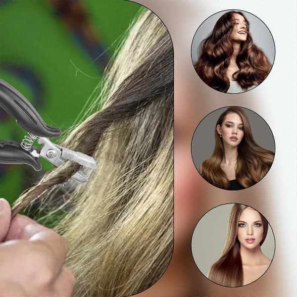 Forlængertang Limtang Til Fjernelse Forsegling Limtang Til Fjernelse af Keratinbindinger Sæt Sammen Med Limtapefjerner