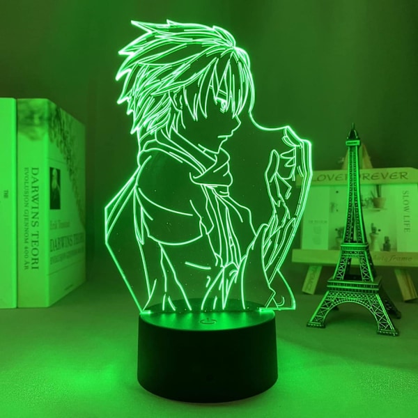 Guilty Crown Ouma 3D LED Lampe til Soveværelse Dekorativ Natlampe Fødselsdagsgave Værelse Bord LED Lys Anime Guilty Crown