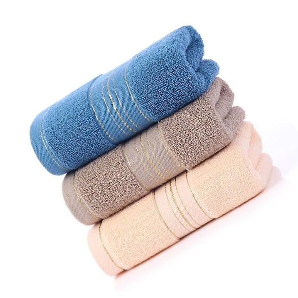 3 Pieces/set Cotton Towel Washable Rectangular Hotel Towels