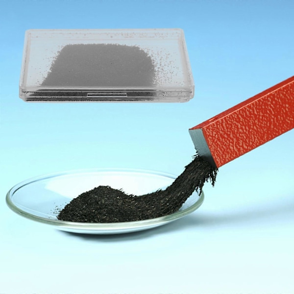 1 Låda Järnfilspån Järnpulver Spån för Fysikexperiment Demonstrationer