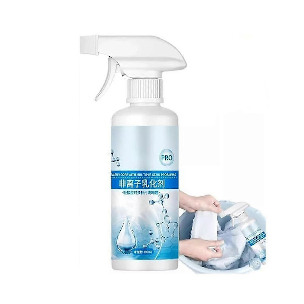 Sowhathow Tøjplettes fjerner, Kraftfuld Pletfjerner Tøj Tørrens Spray 2pcs