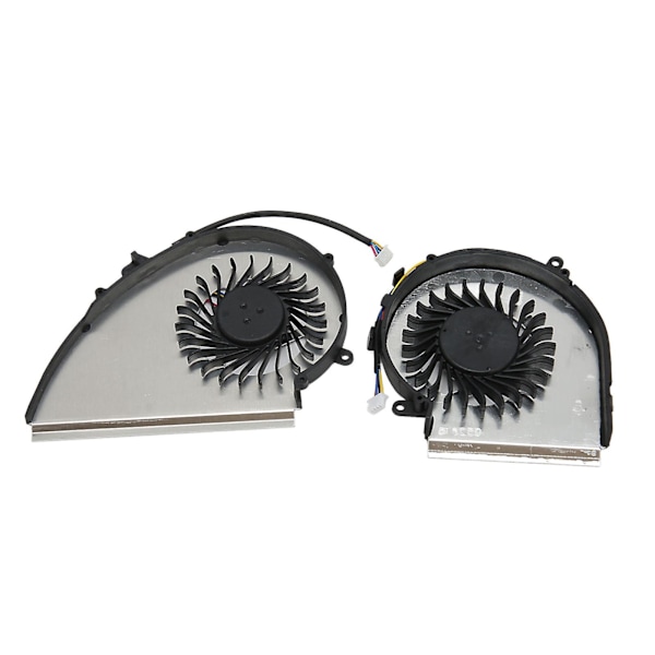 MSI GE72VR GP72VR GP72MVR CPU og GPU køleventilator - 4-bens aluminiumlegering ABS nem udskiftelig bærbar køleventilator