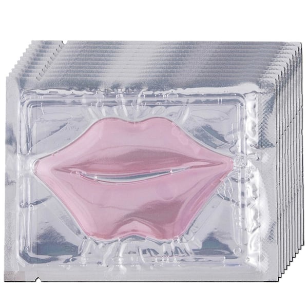 3 typer läppmask guld kristall kollagen anti-aging rynkor pad läppar masker skal color02