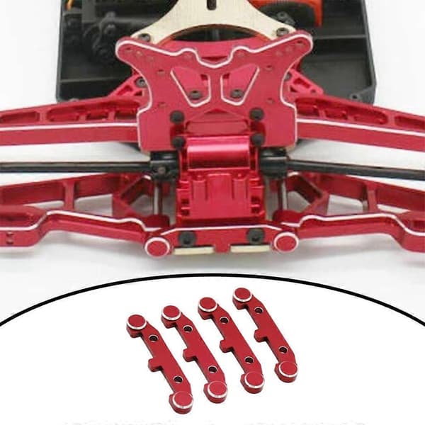 4-pak 1/10 Scale RC Nedre Arm Kodeplade EA1005 til JLB Crawler Bil Buggy DIY Tilbehør