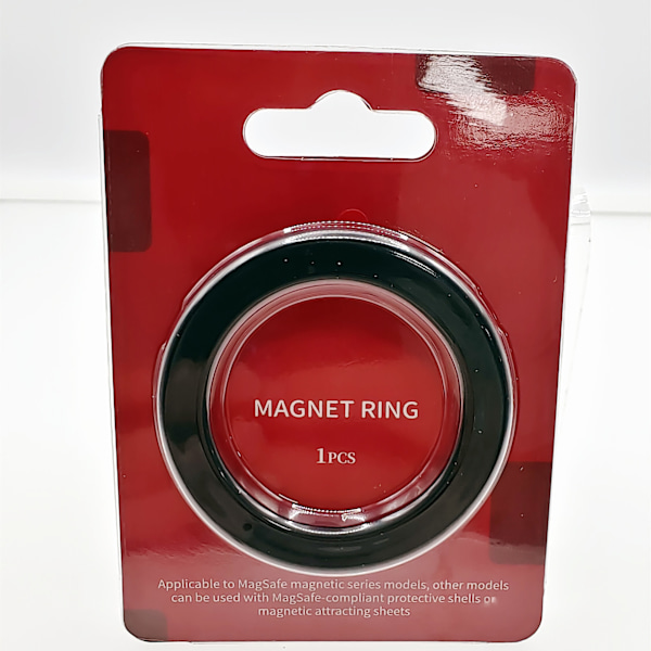 Sopii MagSafe-yhteensopiviin Apple-puhelimiin, pyöreä magneettinen seinäteippa black